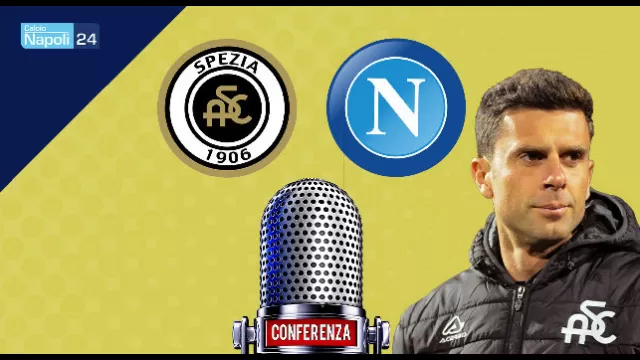 Spezia-Napoli: Thiago Motta in conferenza in diretta