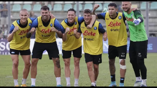 Allenamento Napoli