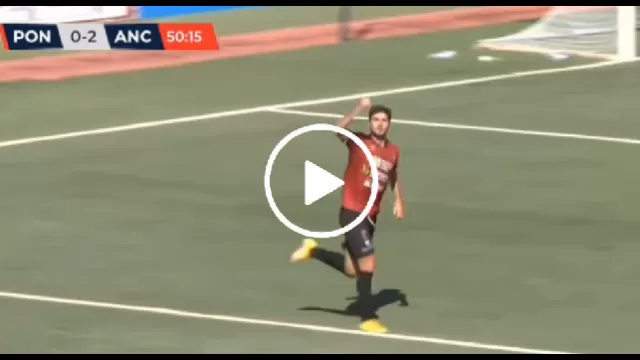 Cioffi gol, Pontedera Ancona