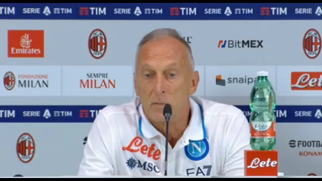 Domenichini in conferenza