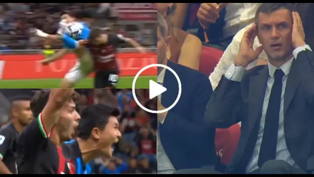 La reazione di Maldini