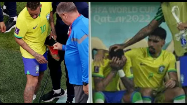 Infortunio Neymar Brasile