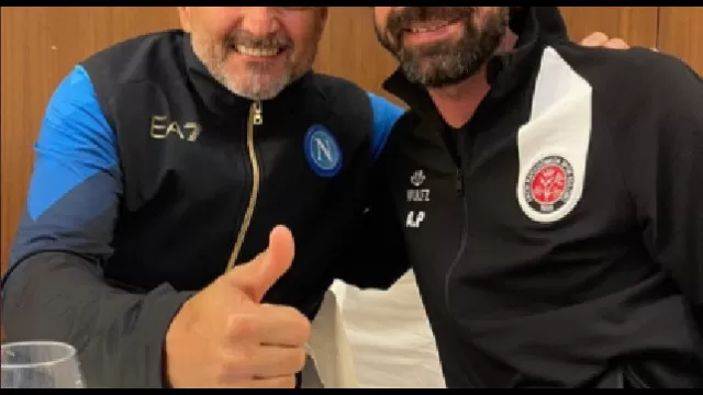 Spalletti e Pirlo