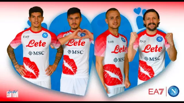 Maglia Napoli San Valentino