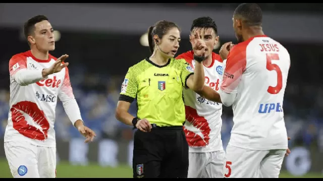 Maria Sole Caputi arbitro Napoli Cremonese