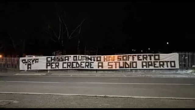 Striscione Atalanta