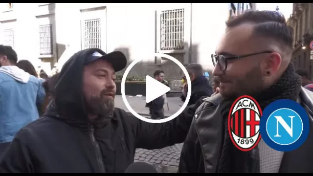 Tifosi Milan e Napoli
