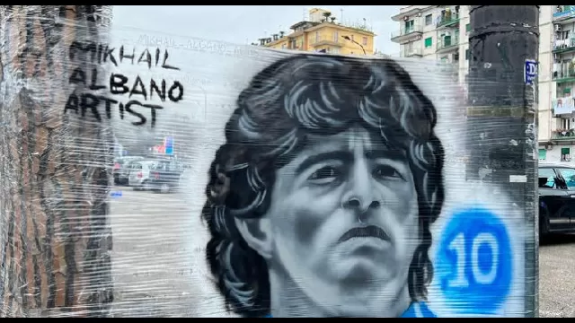 Maradona Mikhail Albano Artist