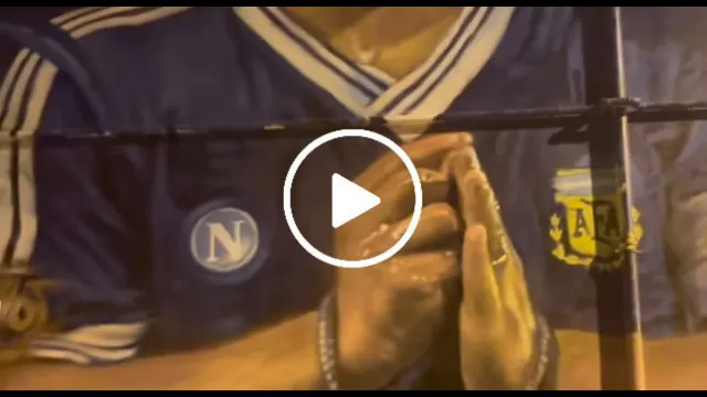 Murales Maradona a Pompei