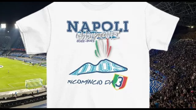 Maglia Napoli campione