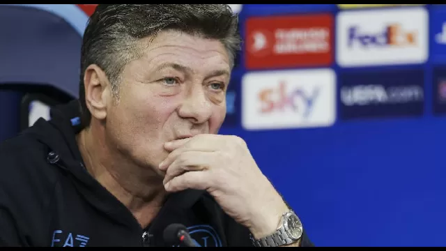 Napoli Braga: Mazzarri in conferenza, foto: Ciro De Luca
