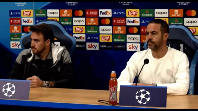 Conferenza stampa Artur Jorge Napoli Braga