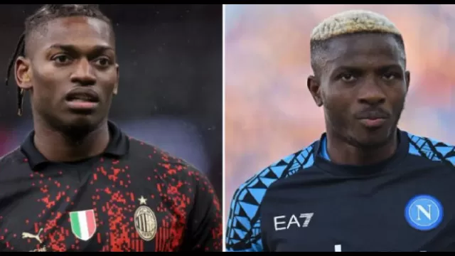 Leao Osimhen PSG Mbappe