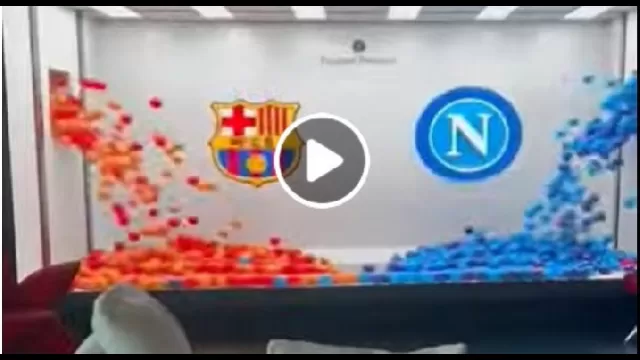 Ledwall Napoli Barcellona Palazzo Petrucci