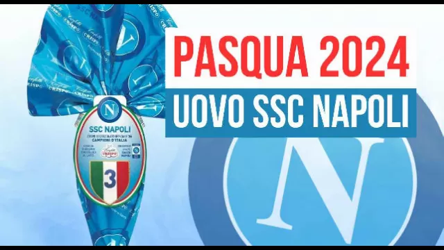 Uovo di Pasqua SSC Napoli 2024
