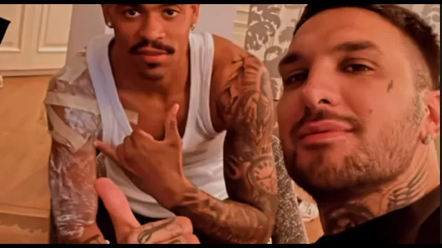 Ngonge e Valentino Russo