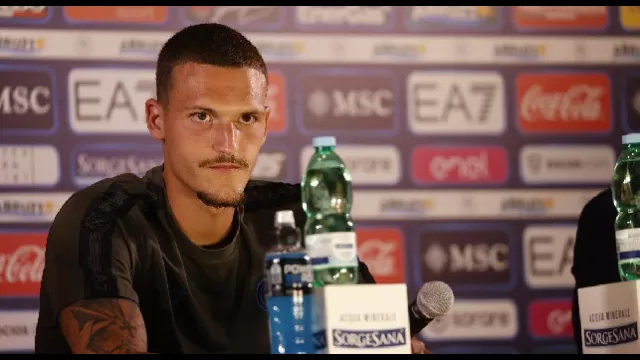 Rafa Marin in conferenza stampa