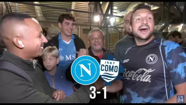 Tifosi Napoli Como 3-1