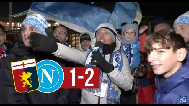 Genoa-Napoli Live reaction