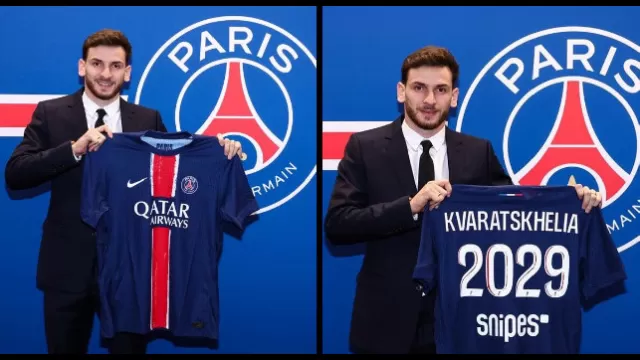 Kvaratskhelia al PSG: &egrave; ufficiale
