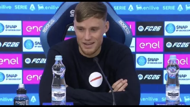Conferenza stampa Napoli-Atalanta