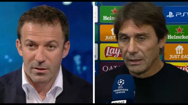 Siparietto Conte-Del Piero a Sky Sport