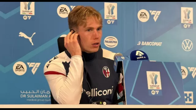 Heggem in conferenza stampa