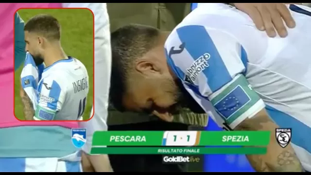 Pescara retrocesso: reazione Insigne